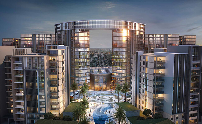 للبيع شقة في أبراج زيد الشيخ زايد مقدم 10% تقسيط على 6 سنوات