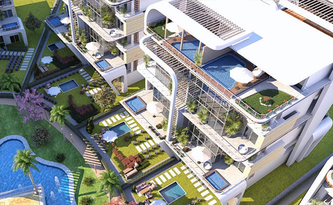 شقة للبيع في كمبوند اتيكا العاصمة الإدارية الجديدة بمساحة 180 متر مربع