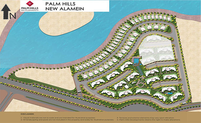 قرية بالم هيلز العلمين الجديدة Palm Hills New Alamein