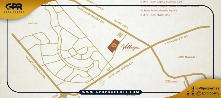 Village West El Sheikh Zayed | Details, prices and spaces