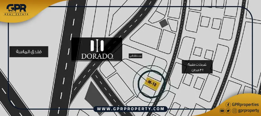موقع مول دورادو العاصمة الإدارية الجديدة Dorado Mall New Capital