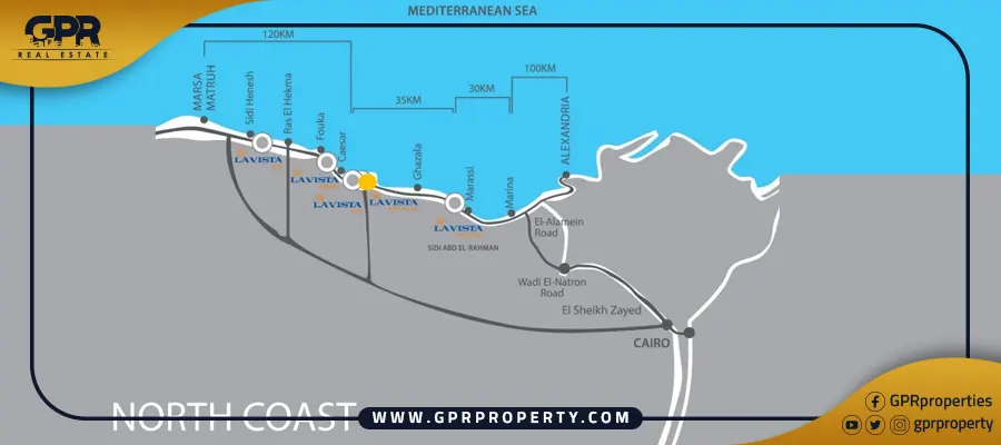 لافيستا باي ايست الساحل الشمالي La Vista Bay East North Coast