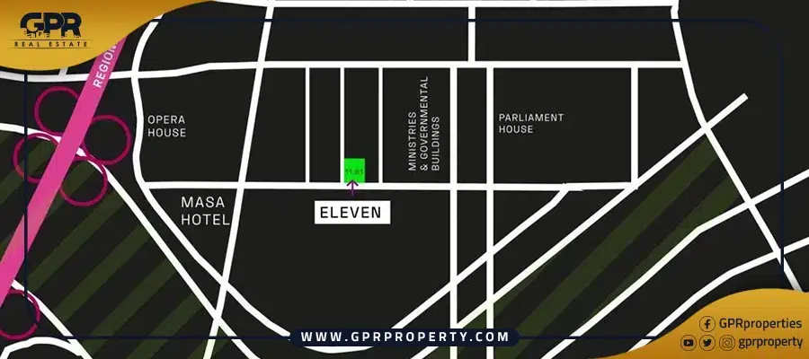Eleven Mall New Capital 10% down payment