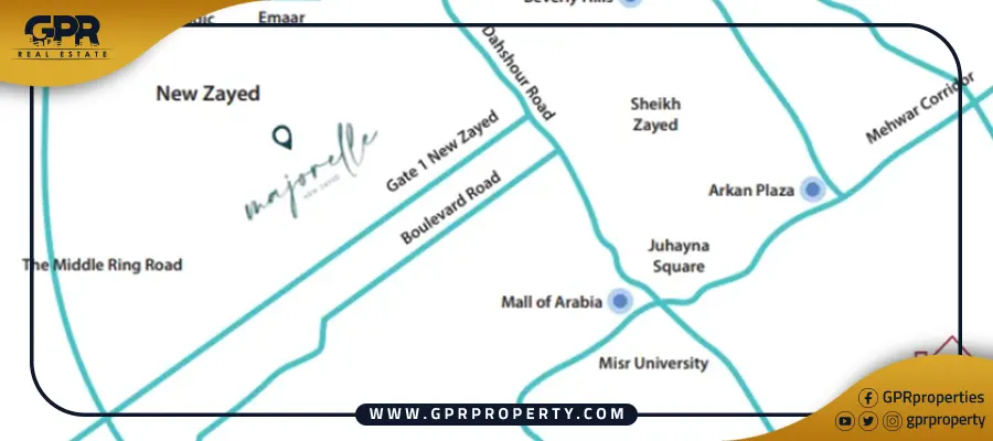 كمبوند ماجوريل الشيخ زايد | Majorelle Zayed