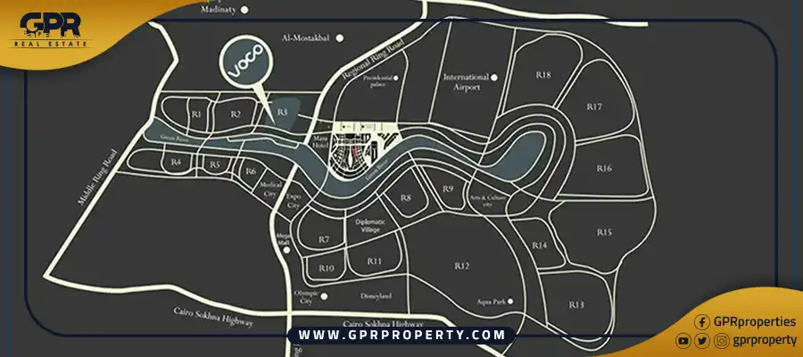 مول فوكو العاصمة الإدارية الجديدة Mall Voco New Capital