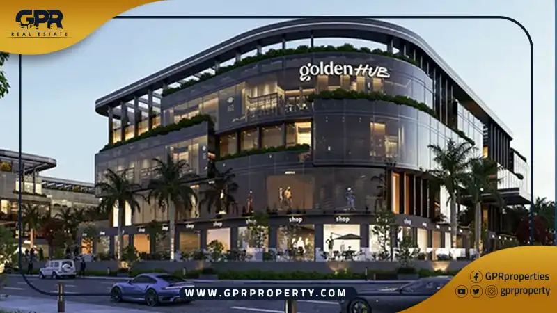 office 70 meters for sale in Golden Hub Mall New Cairo