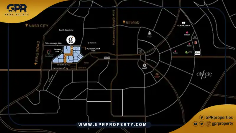 office 70 meters for sale in Golden Hub Mall New Cairo