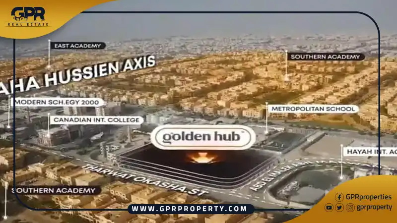 office 70 meters for sale in Golden Hub Mall New Cairo