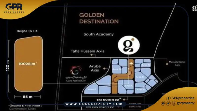 Medical clinic 73 meters for sale in Golden Hub Mall New Cairo