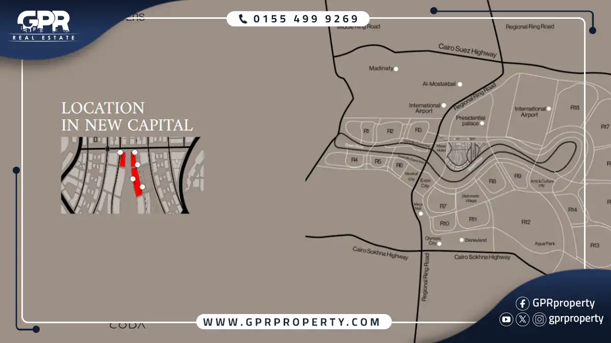 مشروع كودا العاصمة الإدارية الجديدة Coda New Capital أسعار ومساحات