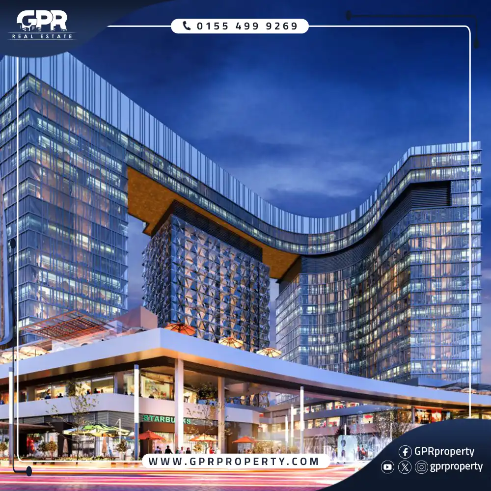 مول اي بيزنس بارك العاصمة الإدارية I Business Park بمقدم 10%