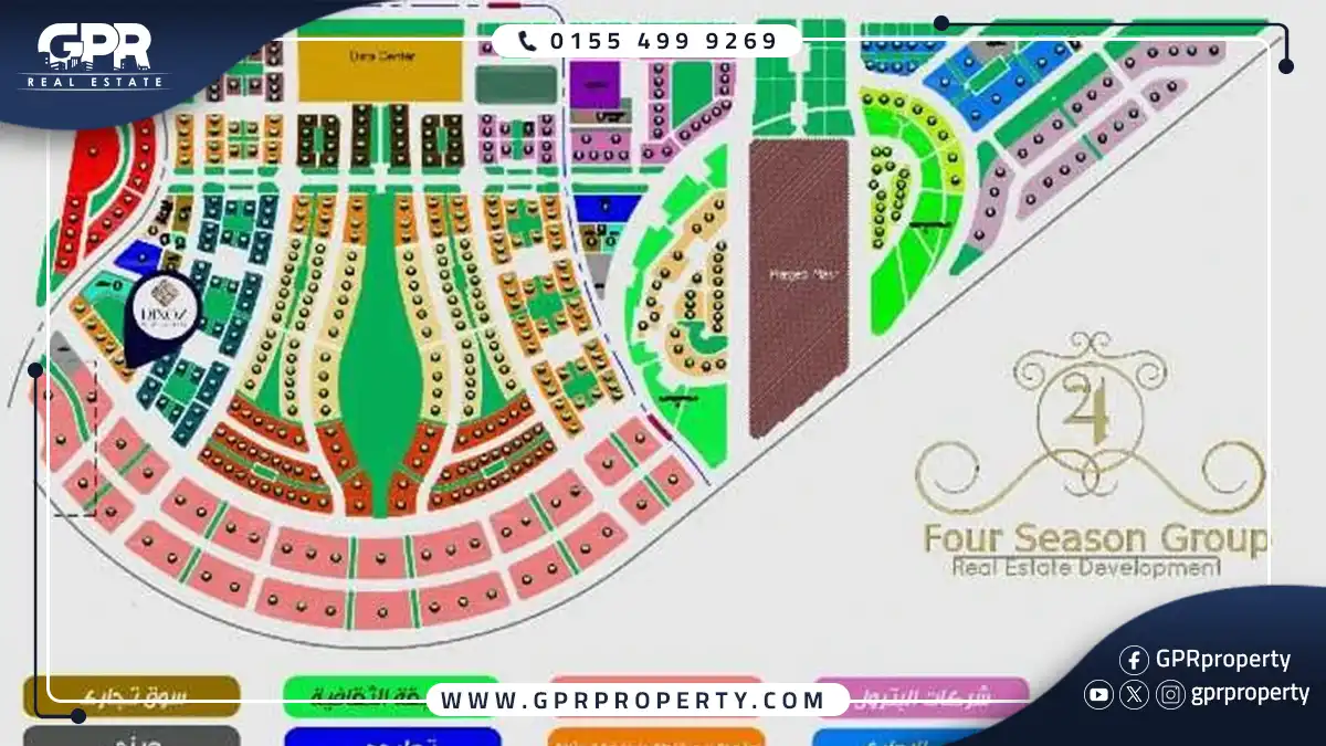 ريكسوز مول العاصمة الإدارية Rixoz Mall بمقدم 10% فقط