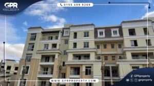 apartment 132 meter for sale in Sarai Compound New Cairo