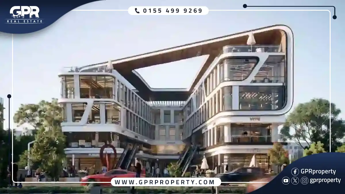 Office 121 meter for sale in Rubix Mall New Cairo