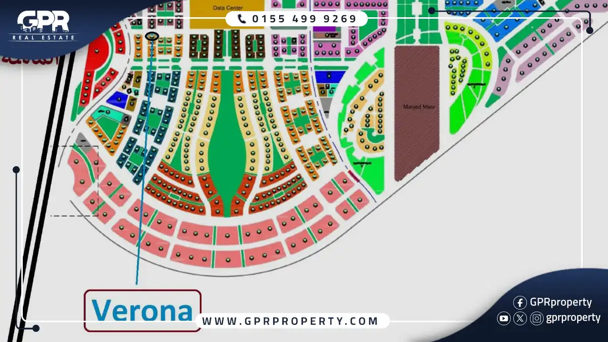 مول فيرونا العاصمة الإدارية Verona Mall بمقدم 0% فقط