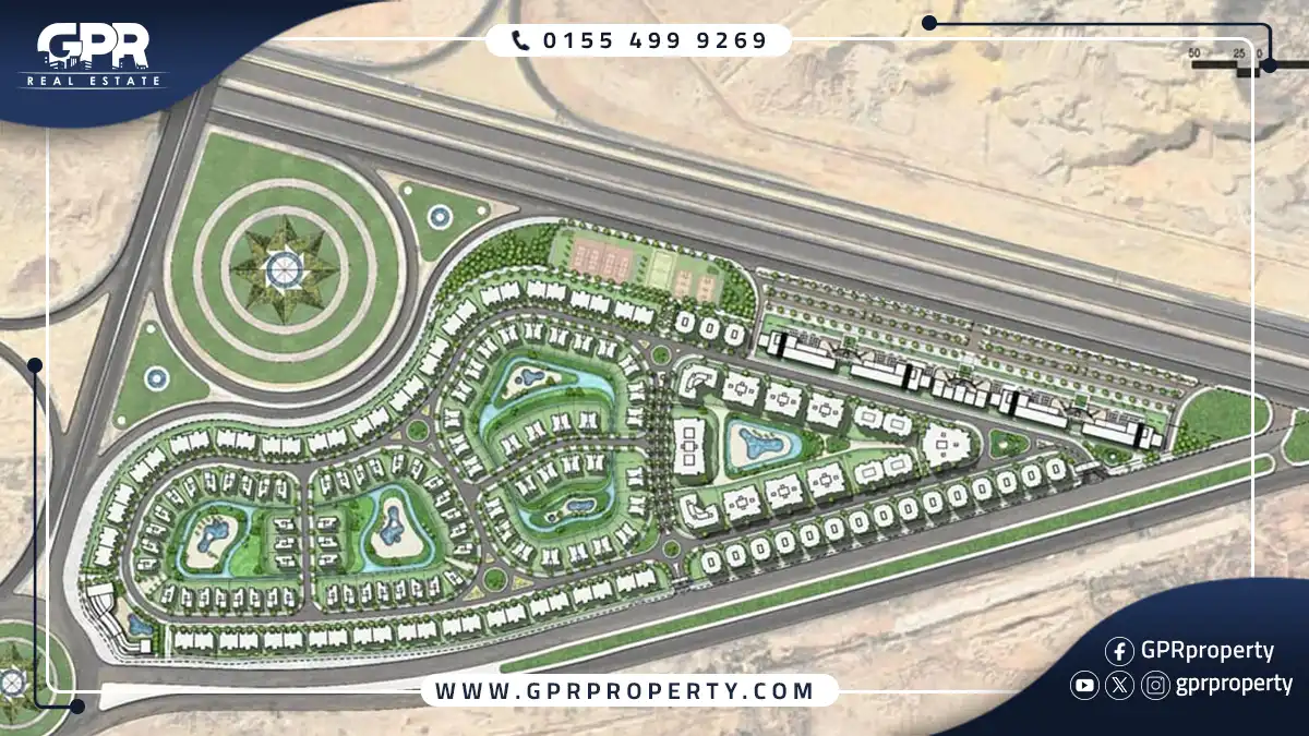 كمبوند كريك تاون القاهرة الجديدة Creek Town بمقدم 10%