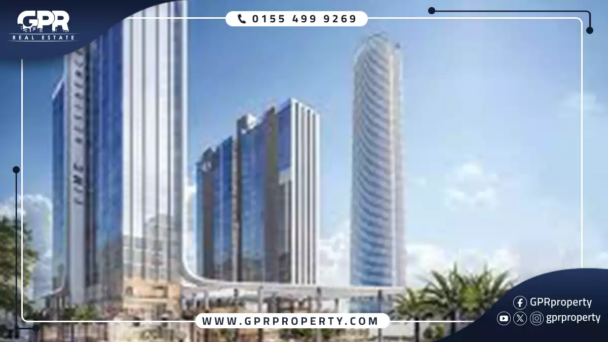 دبل تو تاور العاصمة الإدارية Double Two Tower بمقدم 5% فقط