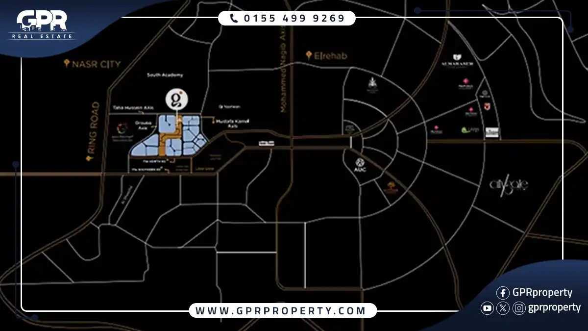 مول جولدن هب التجمع الخامس Golden Hub Mall بمقدم 10%