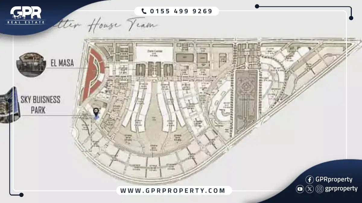 سكاي بيزنس بارك العاصمة الإدارية Sky Business Park بمقدم 5%