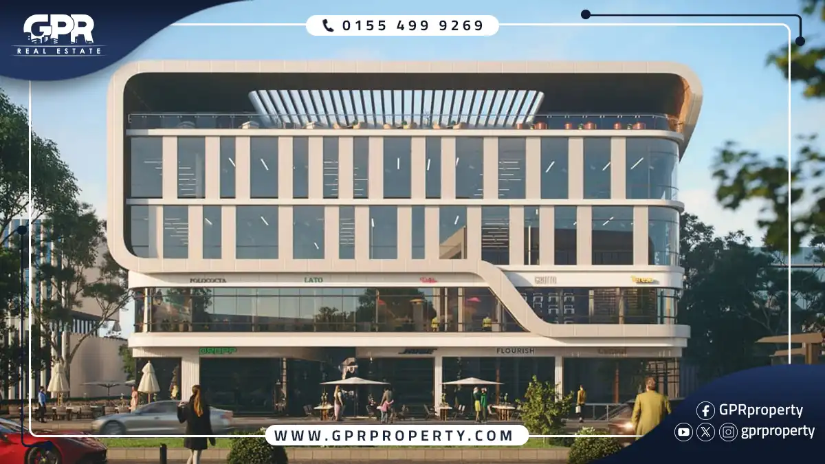 Clinic 40 meter for sale in Rubix Mall New Cairo