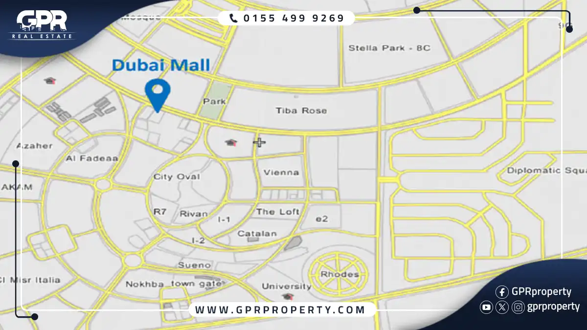 تفاصيل كابيتال دبي مول العاصمة الإدارية Capital Dubai New Capital اسعار ومساحات
