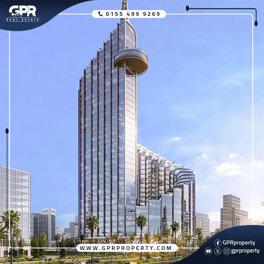 مول تريتون تاور العاصمة الادارية Triton Tower بمقدم 10% فقط