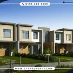Twin house for sale in Crescent Walk Compound New Cairo with a Space 244 sq and a down payment of 12%