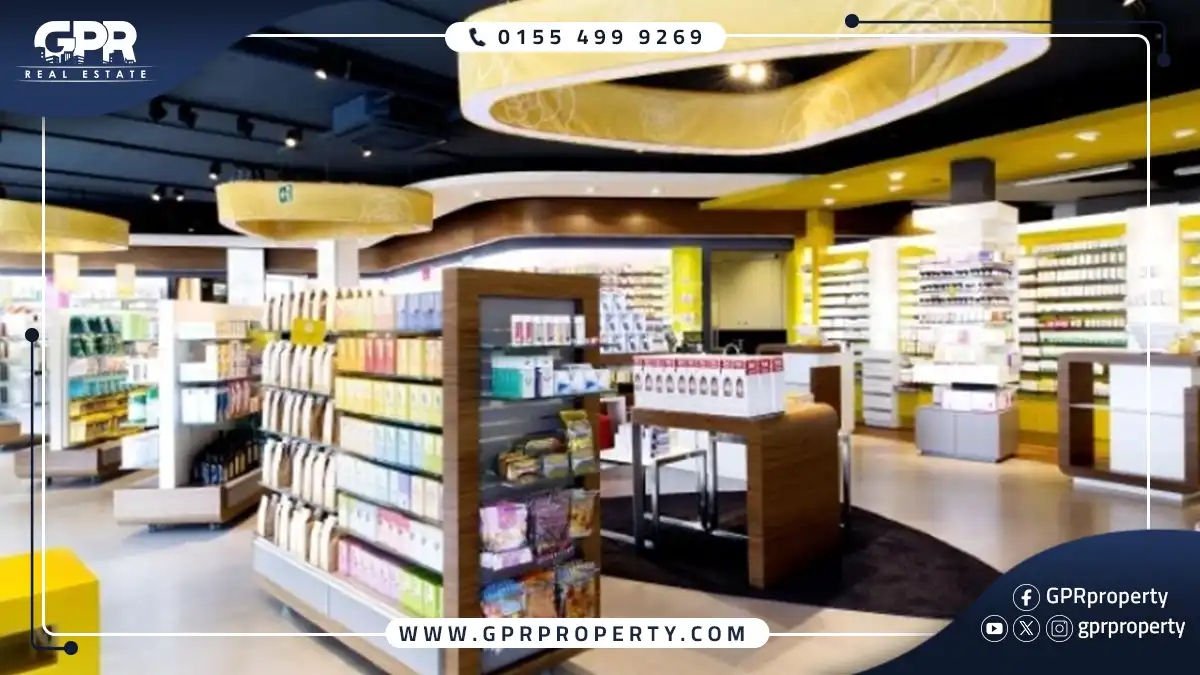 Shop 54m + 55m Outdoor for sale in D7 Mall New Cairo