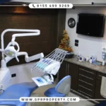 عيادة للبيع في مول اولين التجمع الخامس سعر المتر 120,000 ومقدم 5% فقط