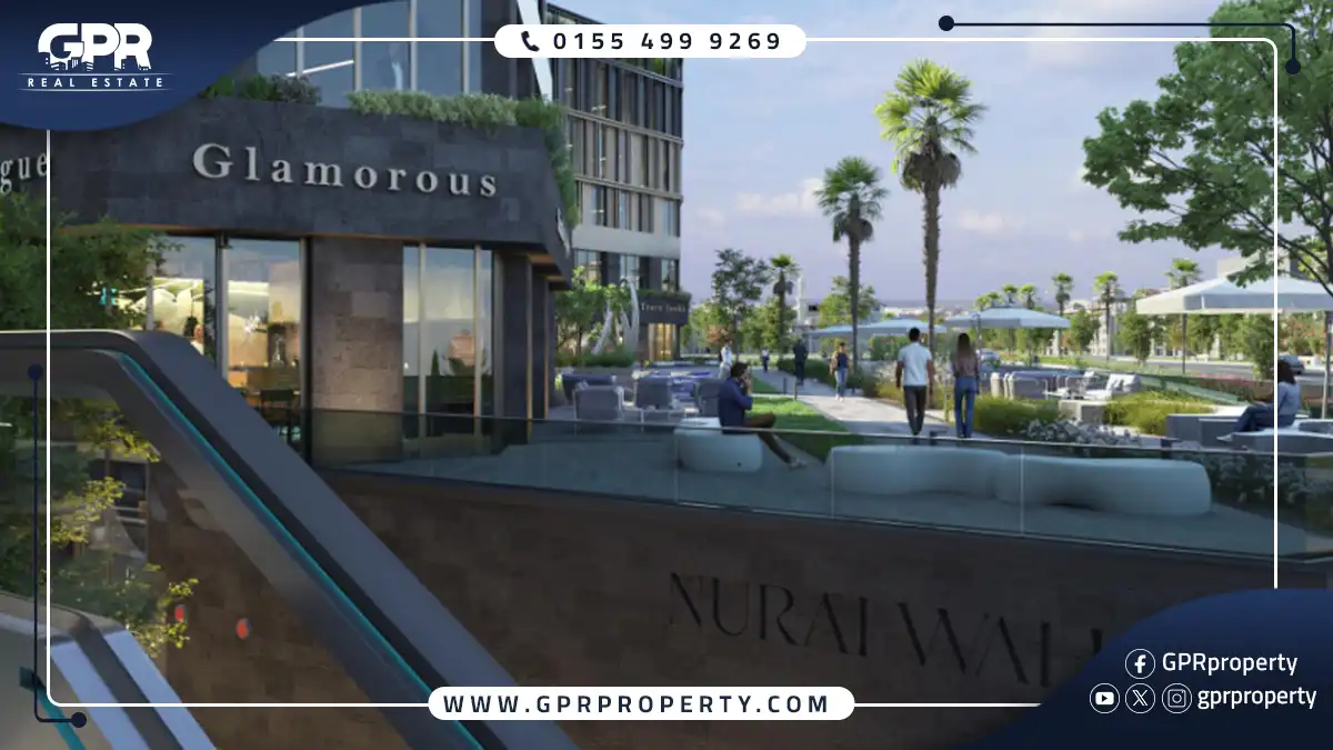Shop 39 Meter for sale in Nurai Walk Mall New Cairo
