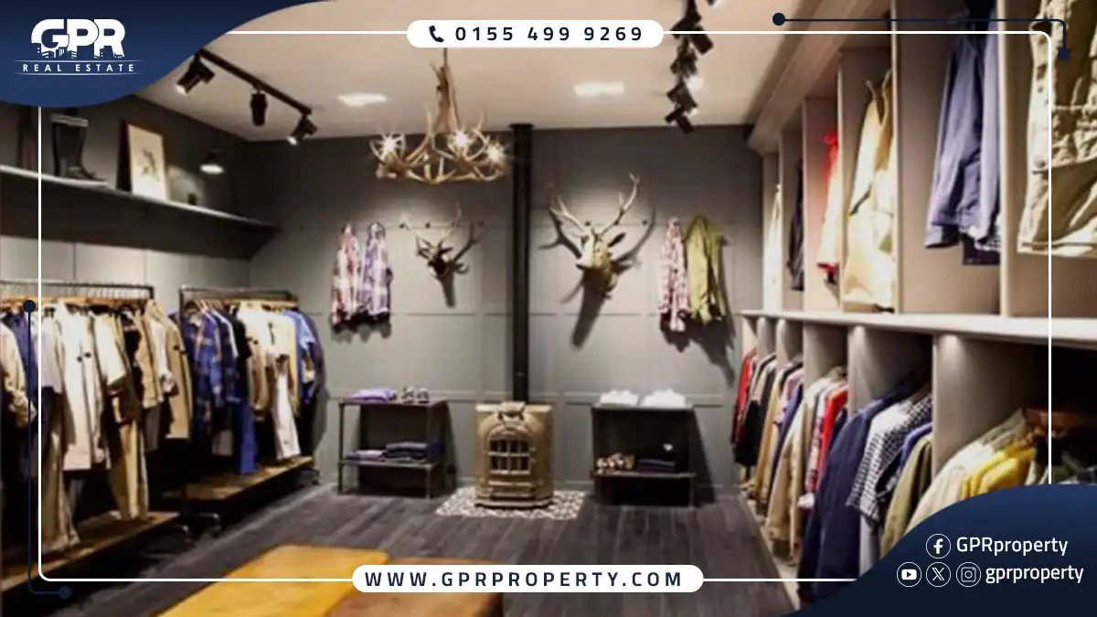 Shop 54 meter for sale in Rubix Mall New Cairo