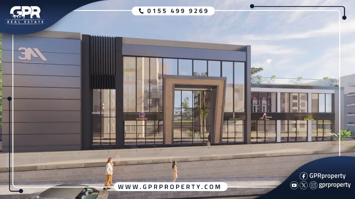 Clinic 56 meter for Sale in 3M Mall New Cairo