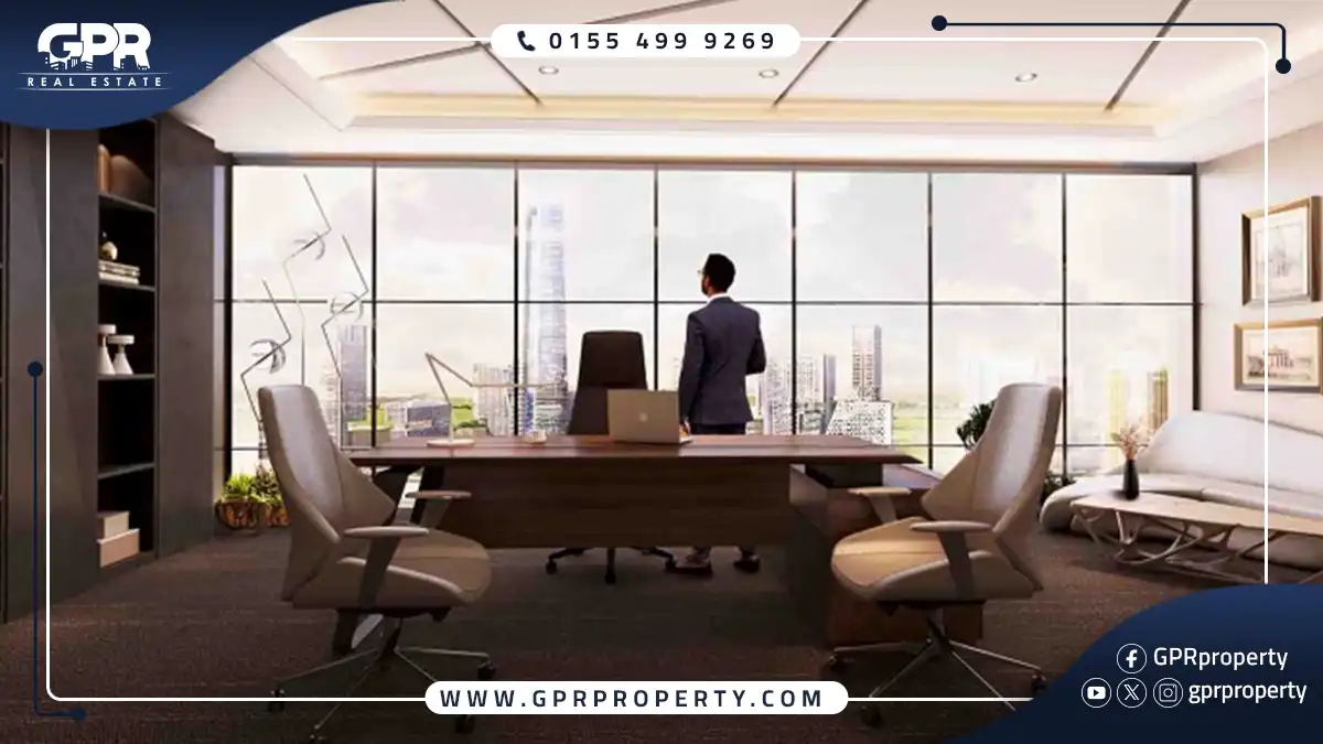 office 200 meter fo sale in Cairo Business Park New Cairo