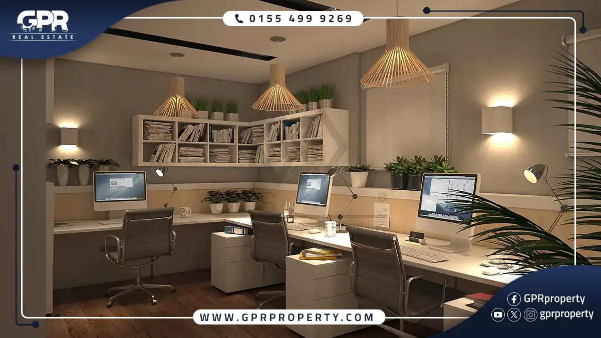 Office 80 m for sale in Voke Mall New Cairo