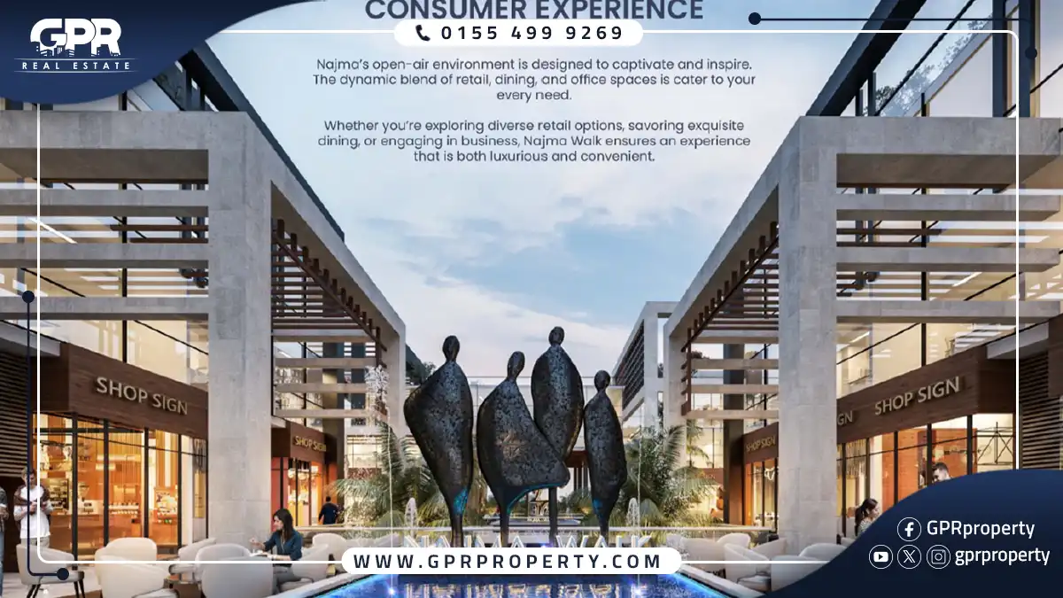 Mall Najma Walk New Cairo details &#038; prices 2025