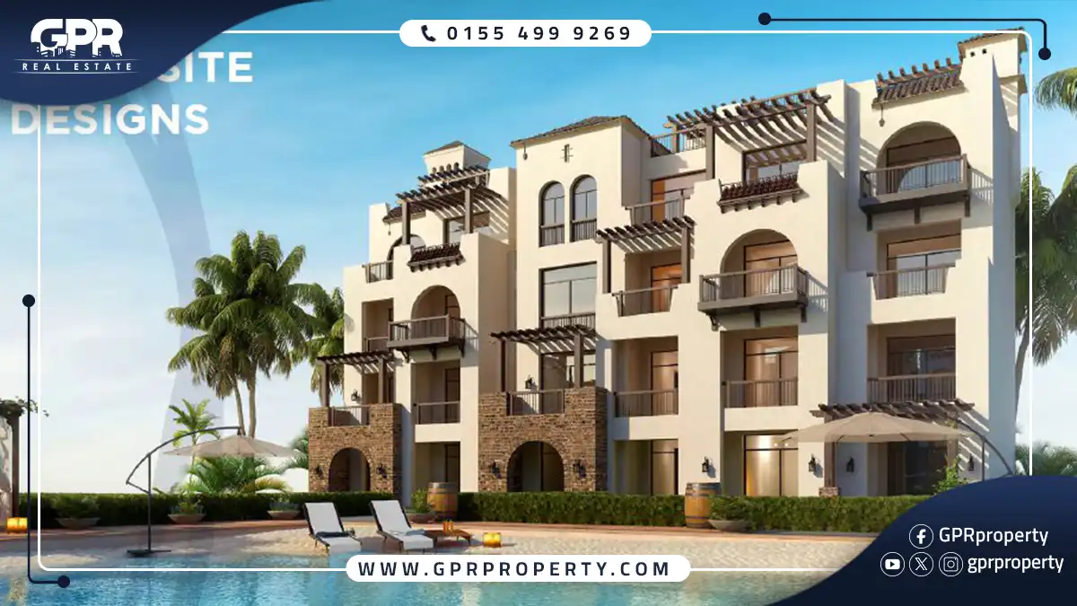 Unit Sizes in Cala Resort Hurghada