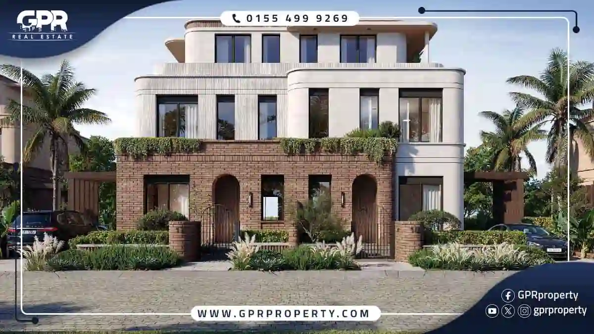 Location of Crescent Walk Compound New Cairo