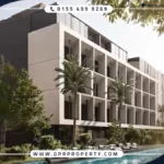 Apartment for sale in Blanks Compound New Cairo, with Space 75 sq and a Down Payment 10%