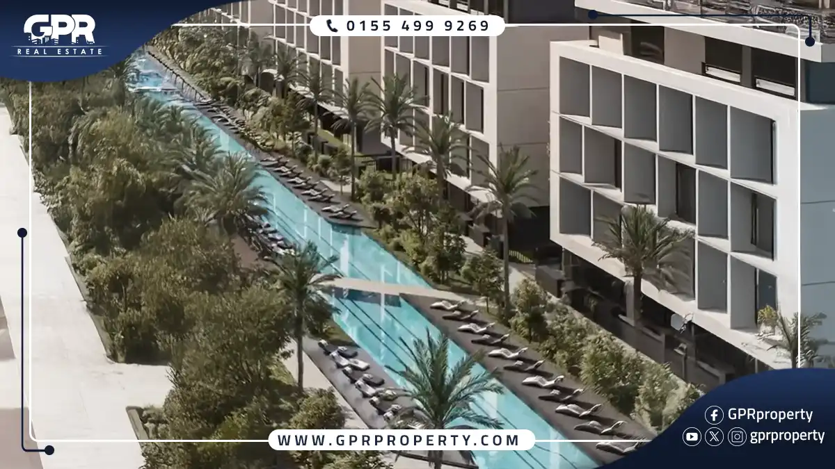 Apartment for sale in Blanks Compound New Cairo, with Space 75 sq and a Down Payment 10%
