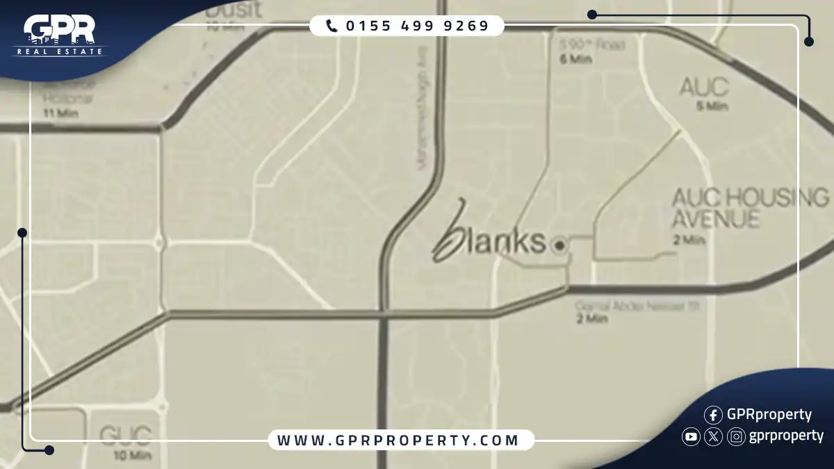 كمبوند بلانكس التجمع الخامس 2025 Compound Blanks New Cairo