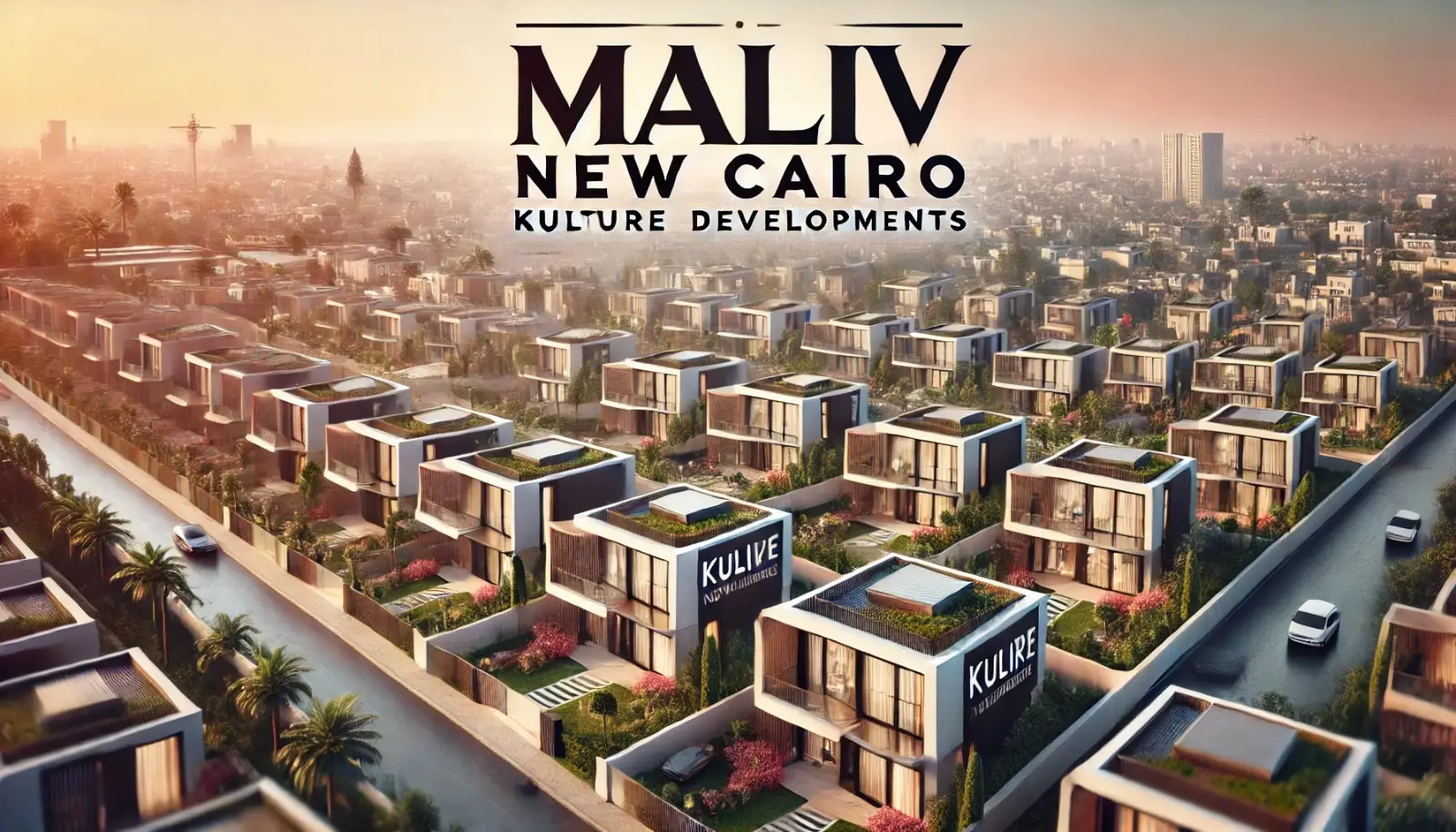 Maliv New Cairo in 6th Settlement, By K Development 5% DP