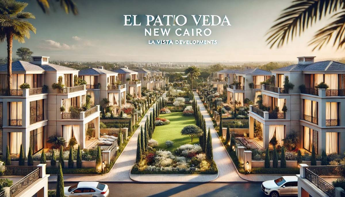 كمبوند الباتيو فيدا التجمع السادس | El Patio Vida New Cairo تقسيط على 10 سنوات