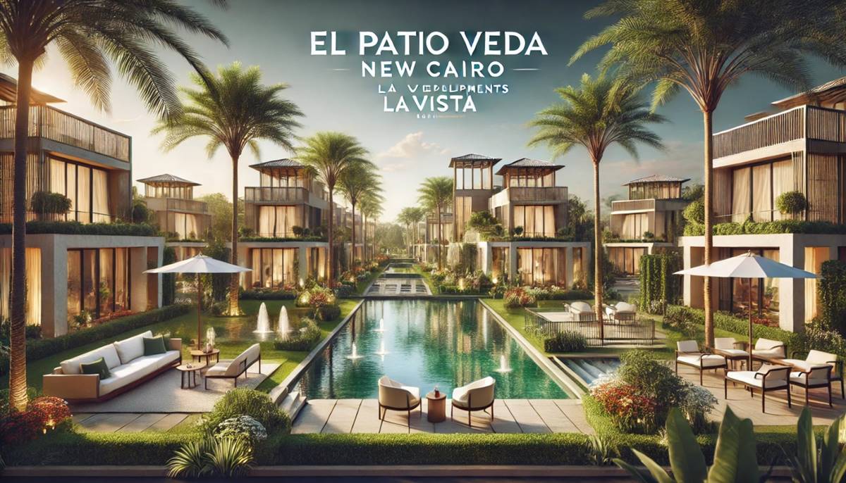 كمبوند الباتيو فيدا التجمع السادس | El Patio Vida New Cairo تقسيط على 10 سنوات