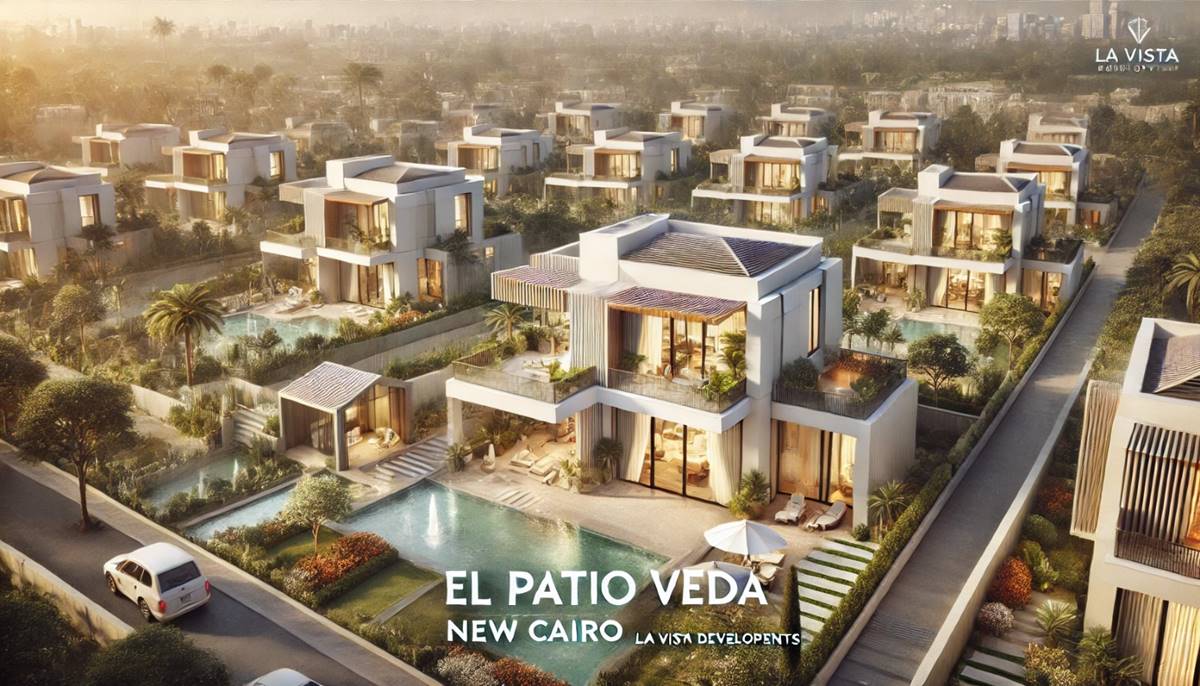 كمبوند الباتيو فيدا التجمع السادس | El Patio Vida New Cairo تقسيط على 10 سنوات