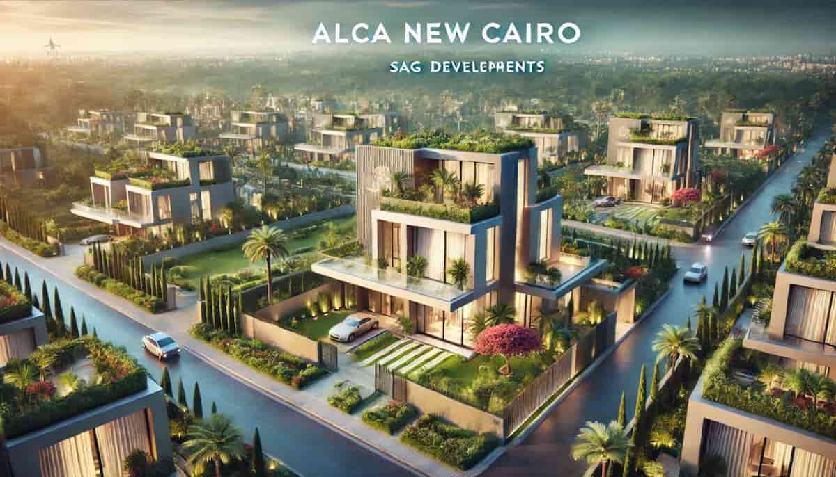 كمبوند الكا التجمع السادس Alca New Cairo مقدم 10%