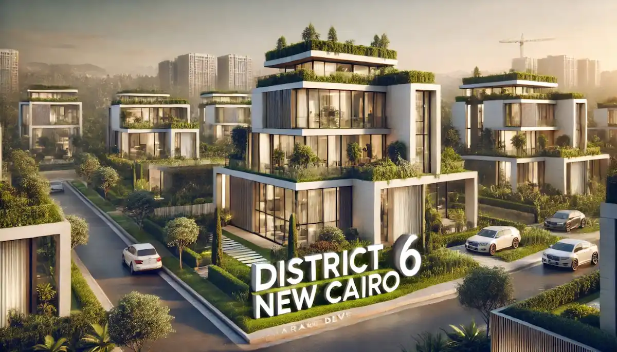 كمبوند ديستريكت 6 التجمع السادس | District 6 شقق وفيلات 2025