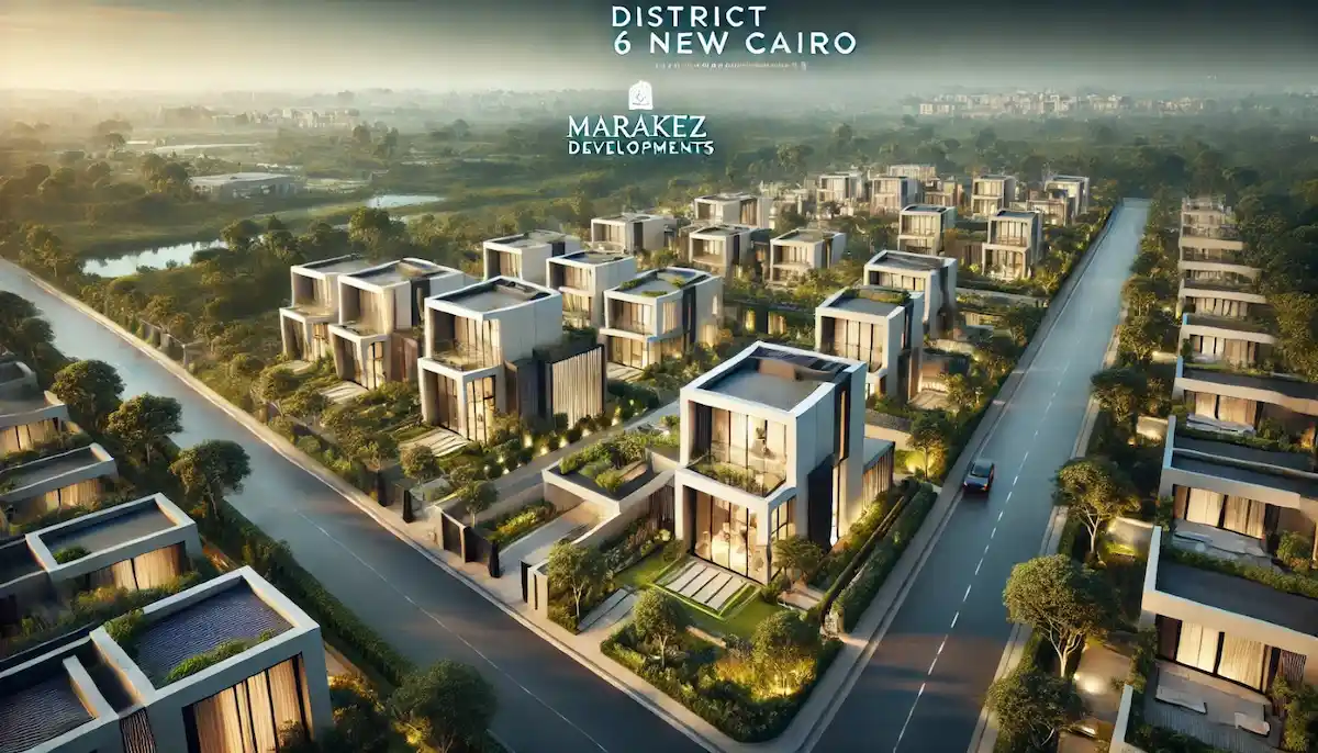 كمبوند ديستريكت 6 التجمع السادس | District 6 شقق وفيلات 2025