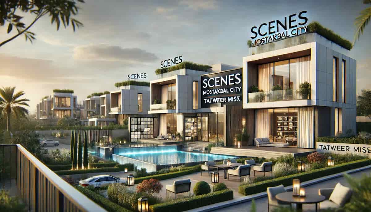 كمبوند سينز المستقبل سيتي Scenes Mostakbal City | تطوير مصر