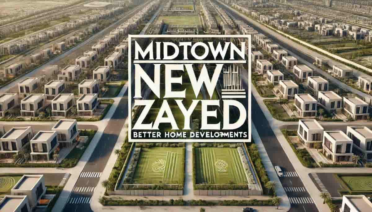 كمبوند ميدتاون الشيخ زايد Midtown new zayed فيلات بالقسط على 8 سنين