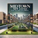 كمبوند ميدتاون الشيخ زايد Midtown new zayed فيلات بالقسط على 8 سنين